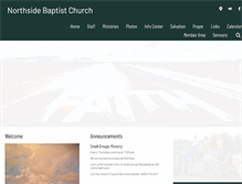 Tablet Screenshot of northsidebaptistdr.org